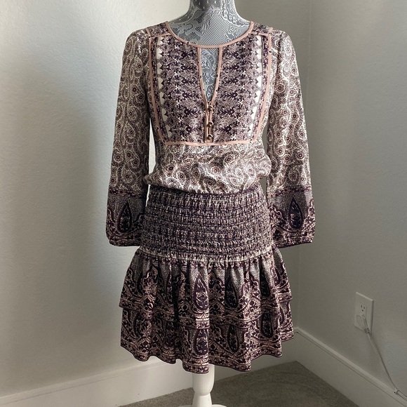 VERONICA BEARD Silk Makai Dress Sz 2 - Picture 1 of 5